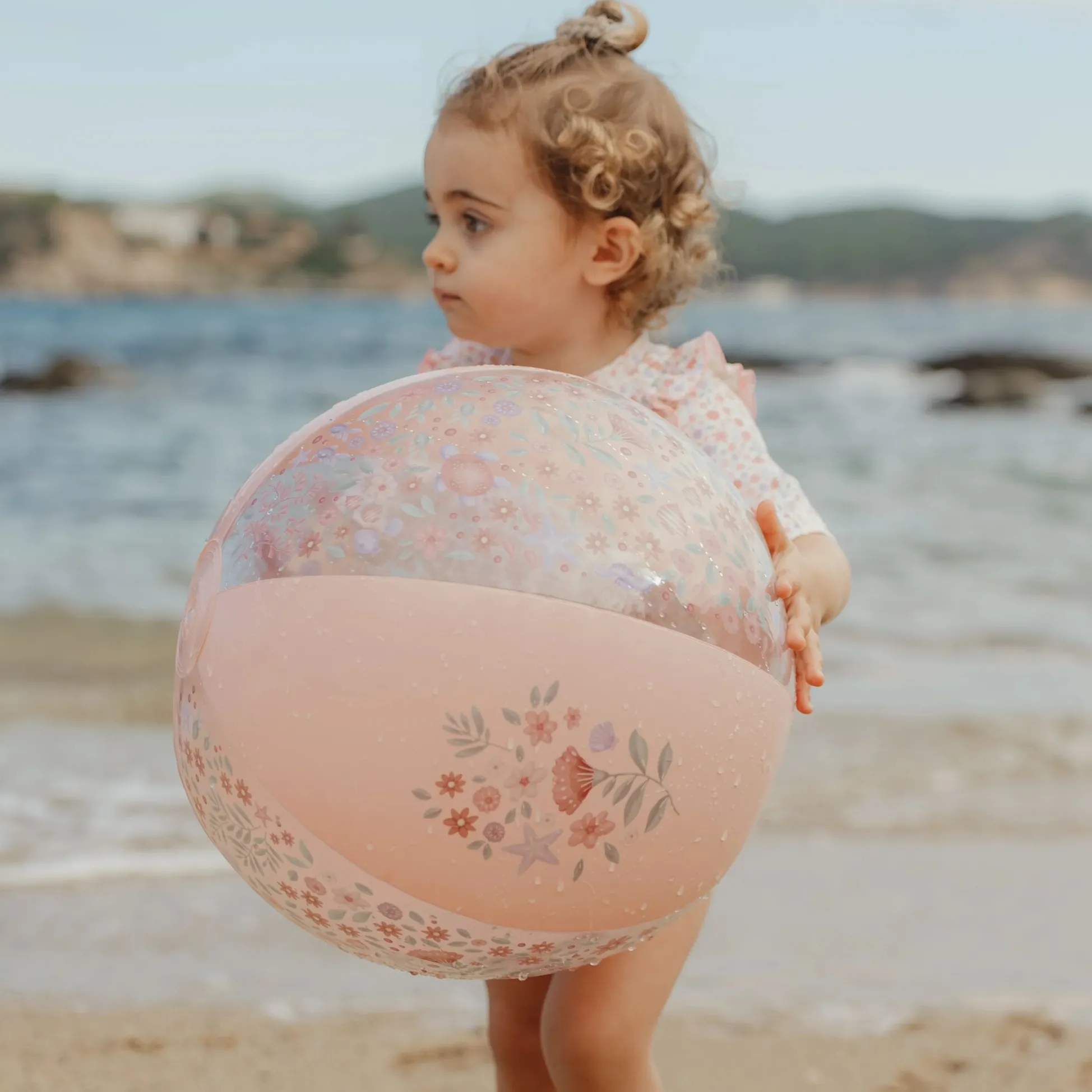 Strandbal - Roze - Dreamy Mermaid