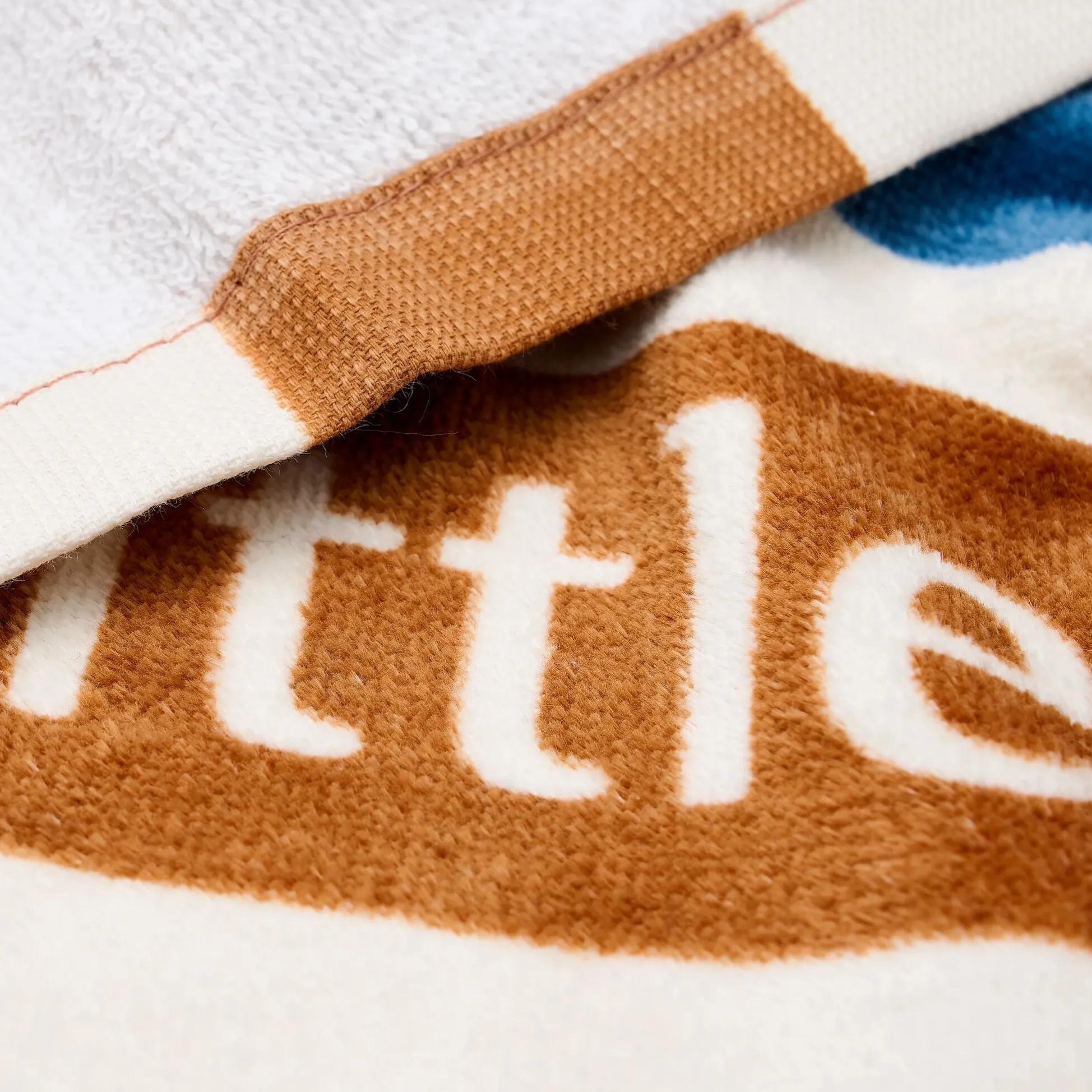 Strandhanddoek - Bruin - Ocean Brown Stripes