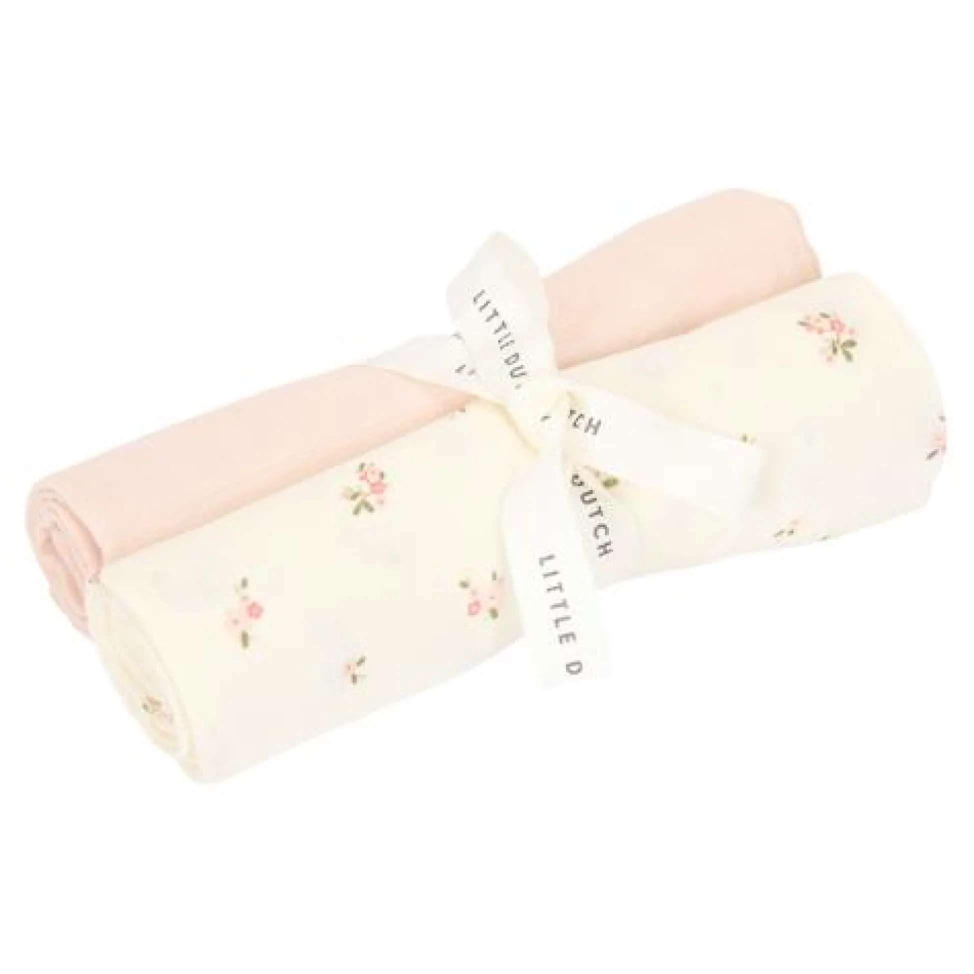 Swaddles set van 2 – Wit – 70 x 70 cm – Fairy Blossom