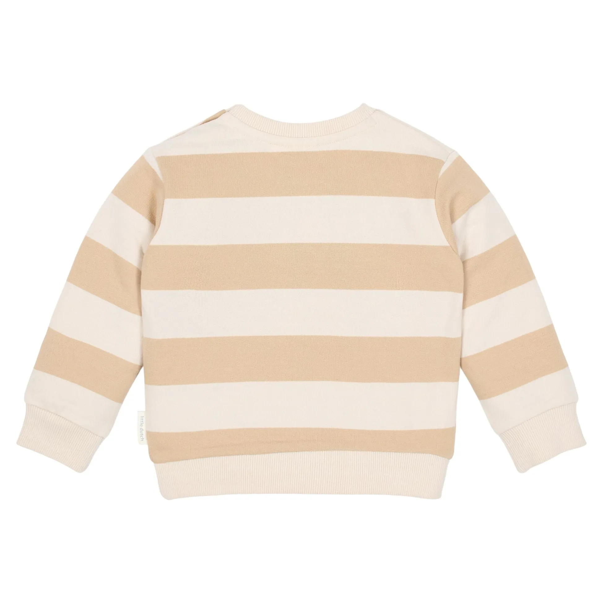 Sweater - Zand - Biscuit Stripe