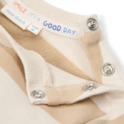 Sweater - Zand - Biscuit Stripe