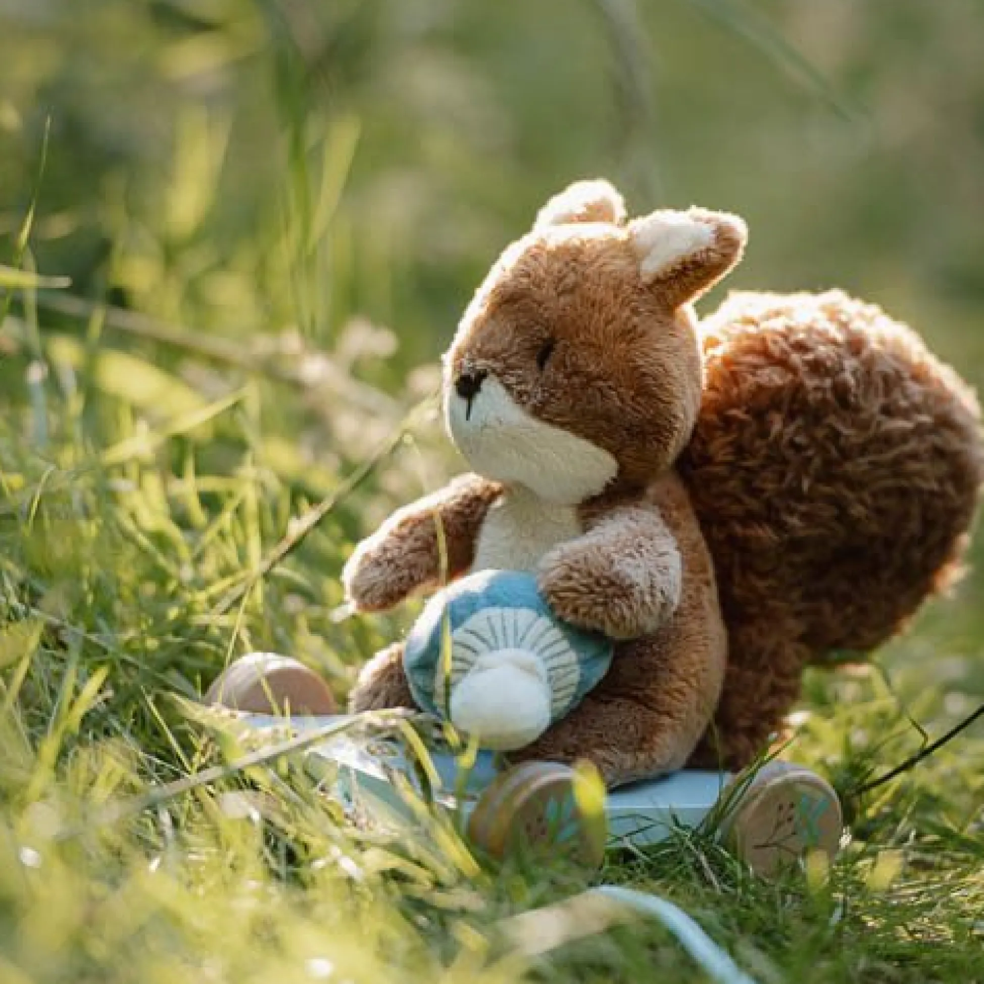 Trekdier Eekhoorn - Blauw - Forest Friends