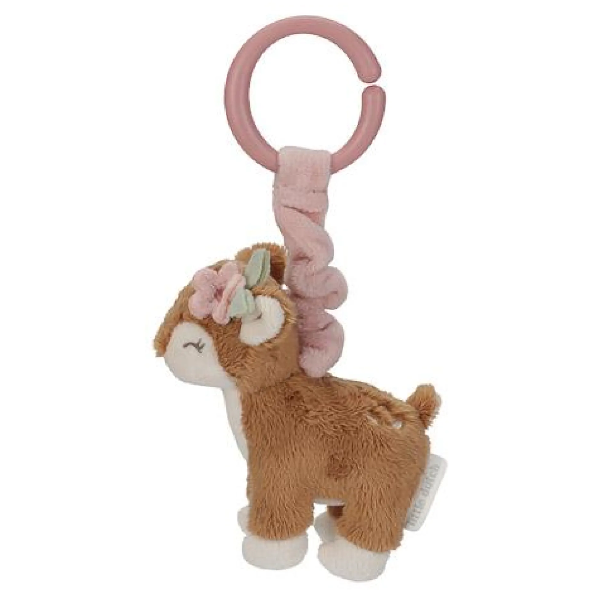 Trilfiguur Hert - Roze - Fairy Garden