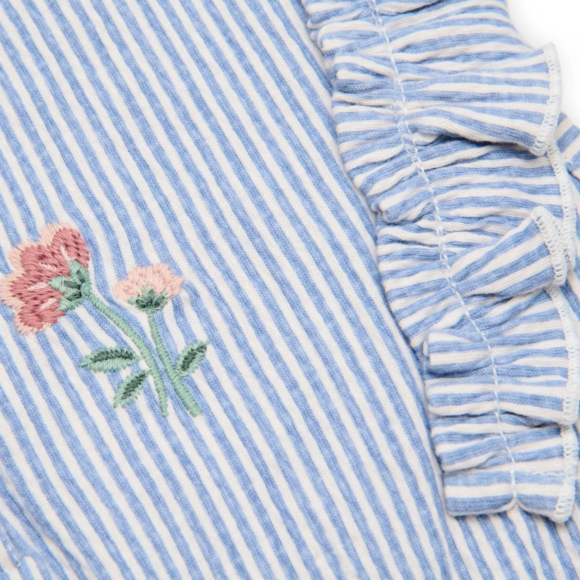 Tuinbroek - Blauw - Denim Blue Stripe
