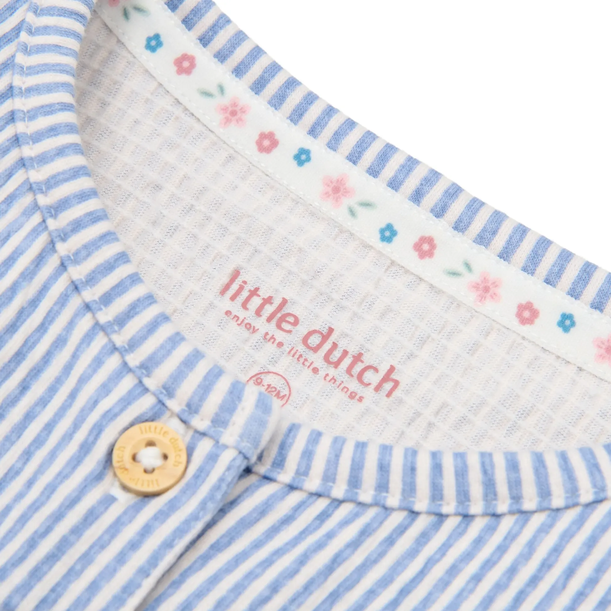 Tuinbroek - Blauw - Denim Blue Stripe