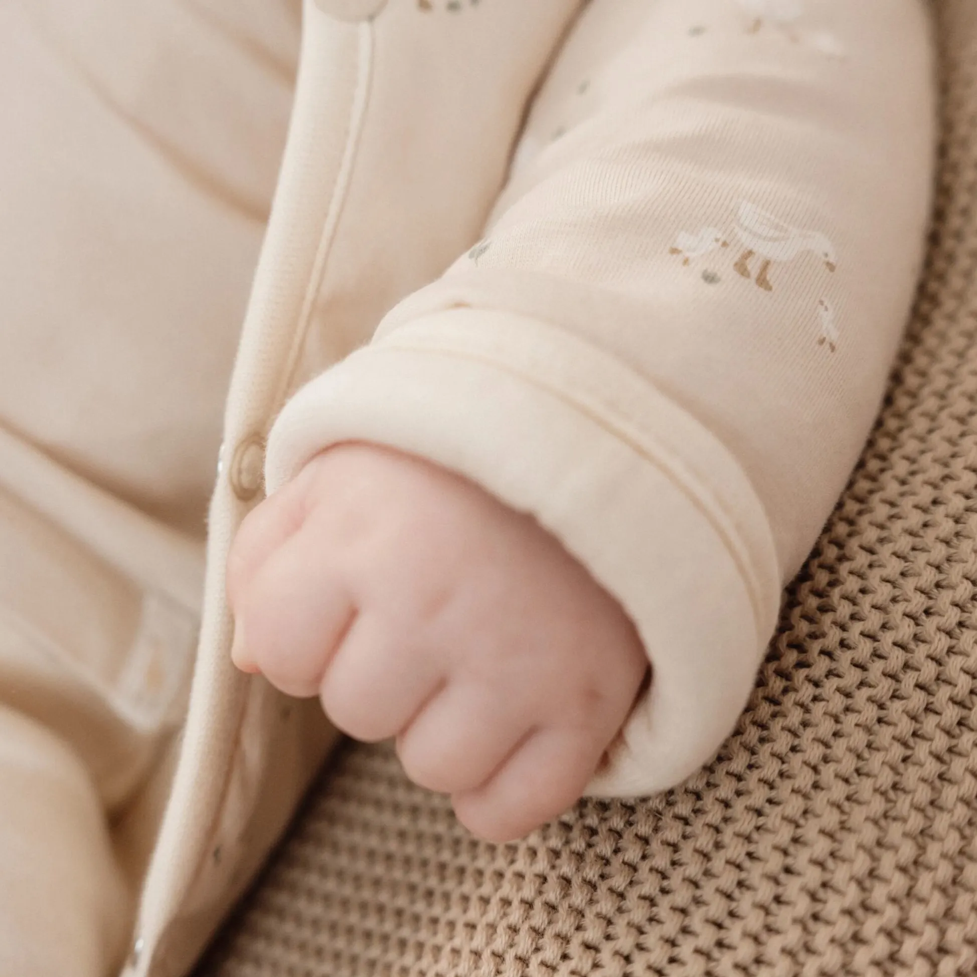 Vest - Beige - Newborn Naturals - Little Goose