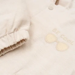 Vest met capuchon - Zand