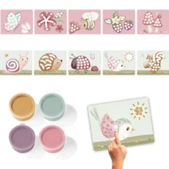 Vingerverfset - Roze - Fairy Garden