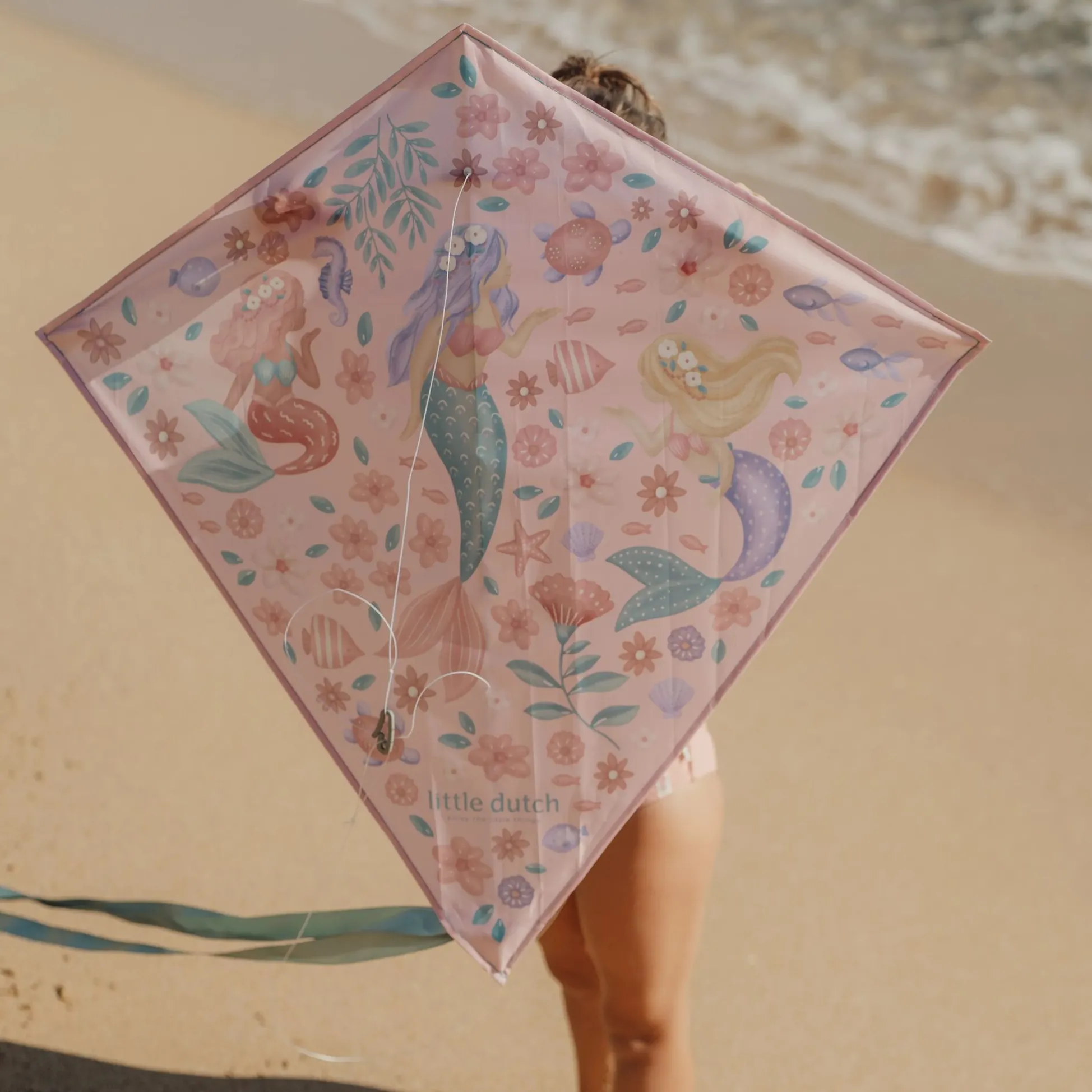 Vlieger - Roze - Dreamy Mermaid