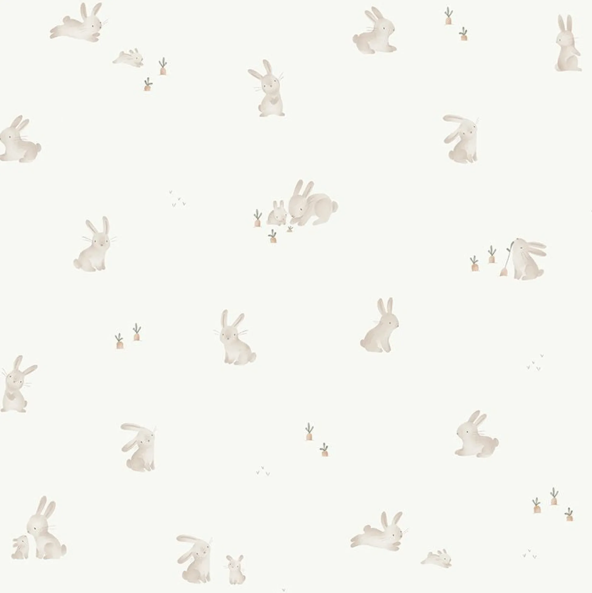 Vliesbehang Baby Bunny