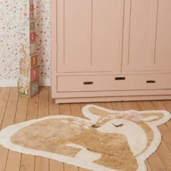 Vloerkleed hert - Beige - Fairy Garden