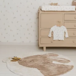 Vloerkleed konijn - Beige