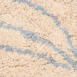 Vloerkleed paddenstoel - Blauw - Forest Friends