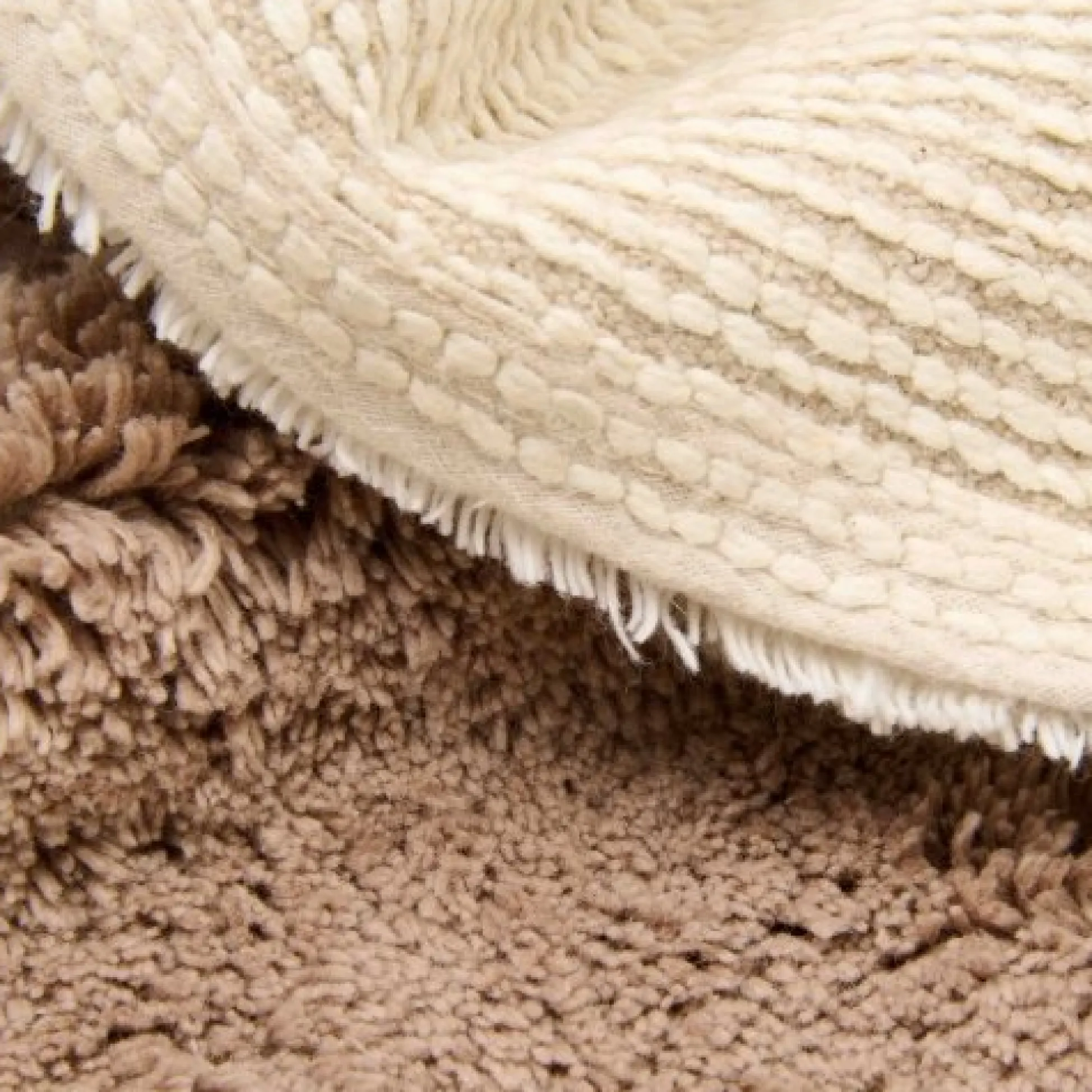 Vloerkleed regenboog - Beige - Essentials