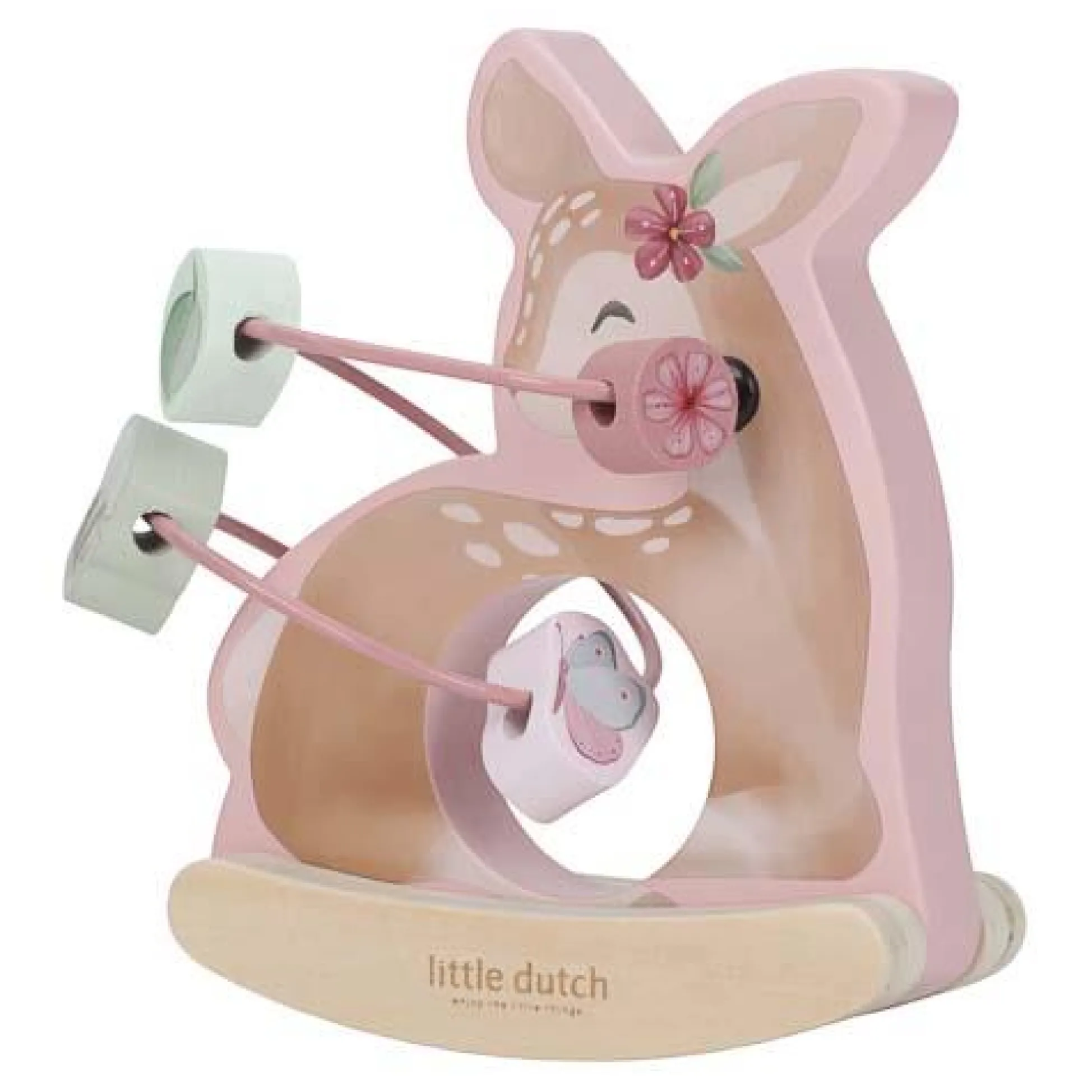 Wiebeldier hert - Roze - Fairy Garden