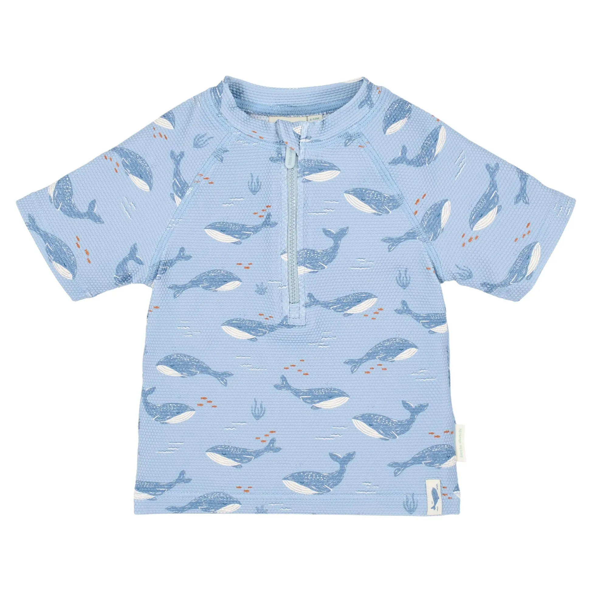 Zwemshirt korte mouw - Blauw - Ocean Splash