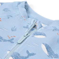 Zwemshirt korte mouw - Blauw - Ocean Splash