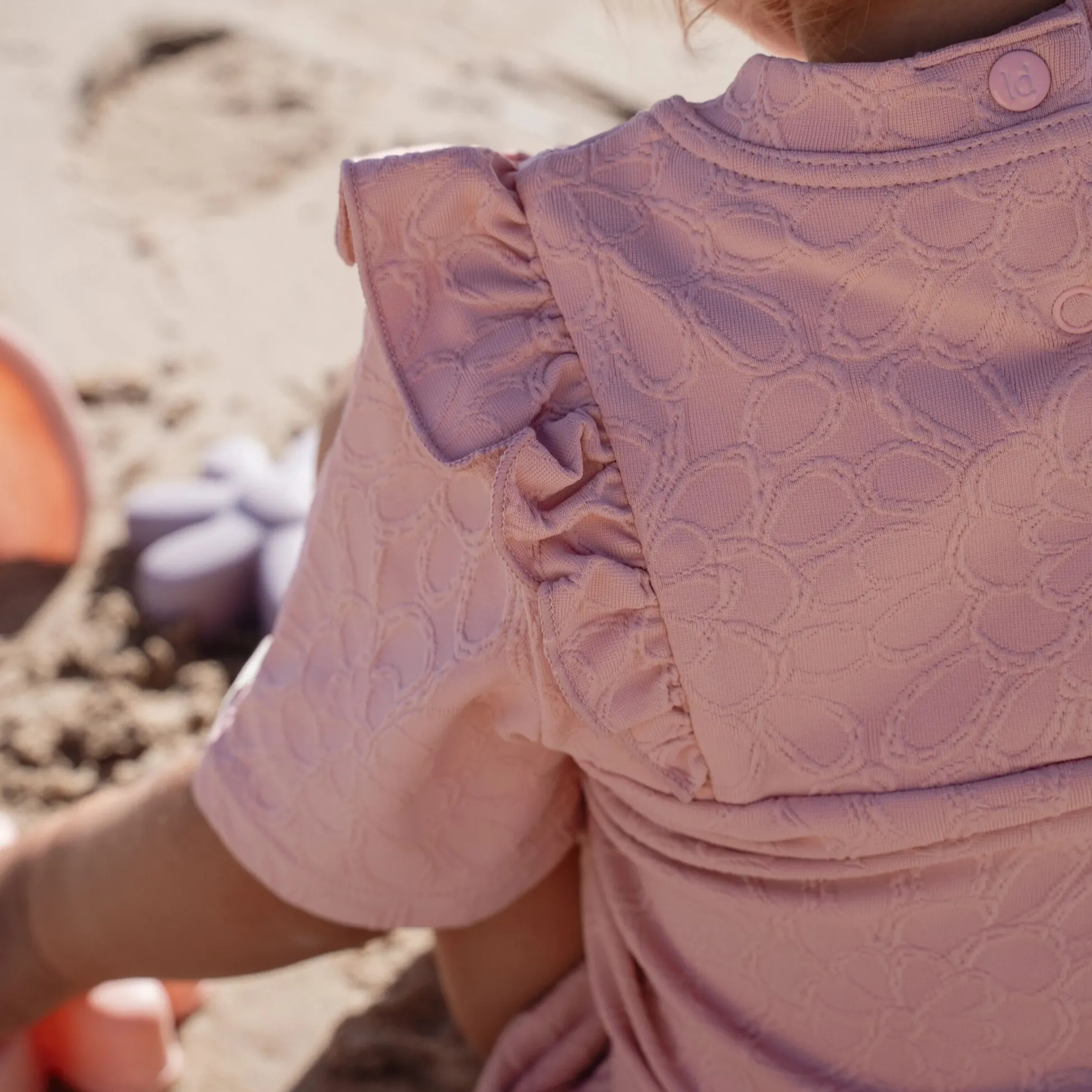 Zwemshirt korte mouw - Roze