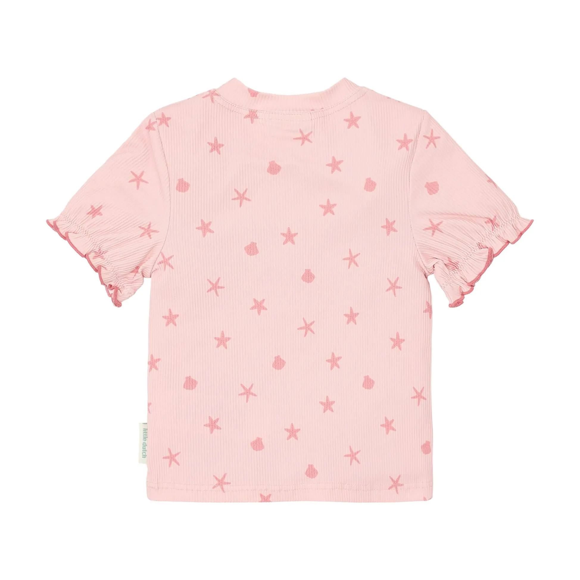 Zwemshirt korte mouw - Roze - Dreamy Seashells