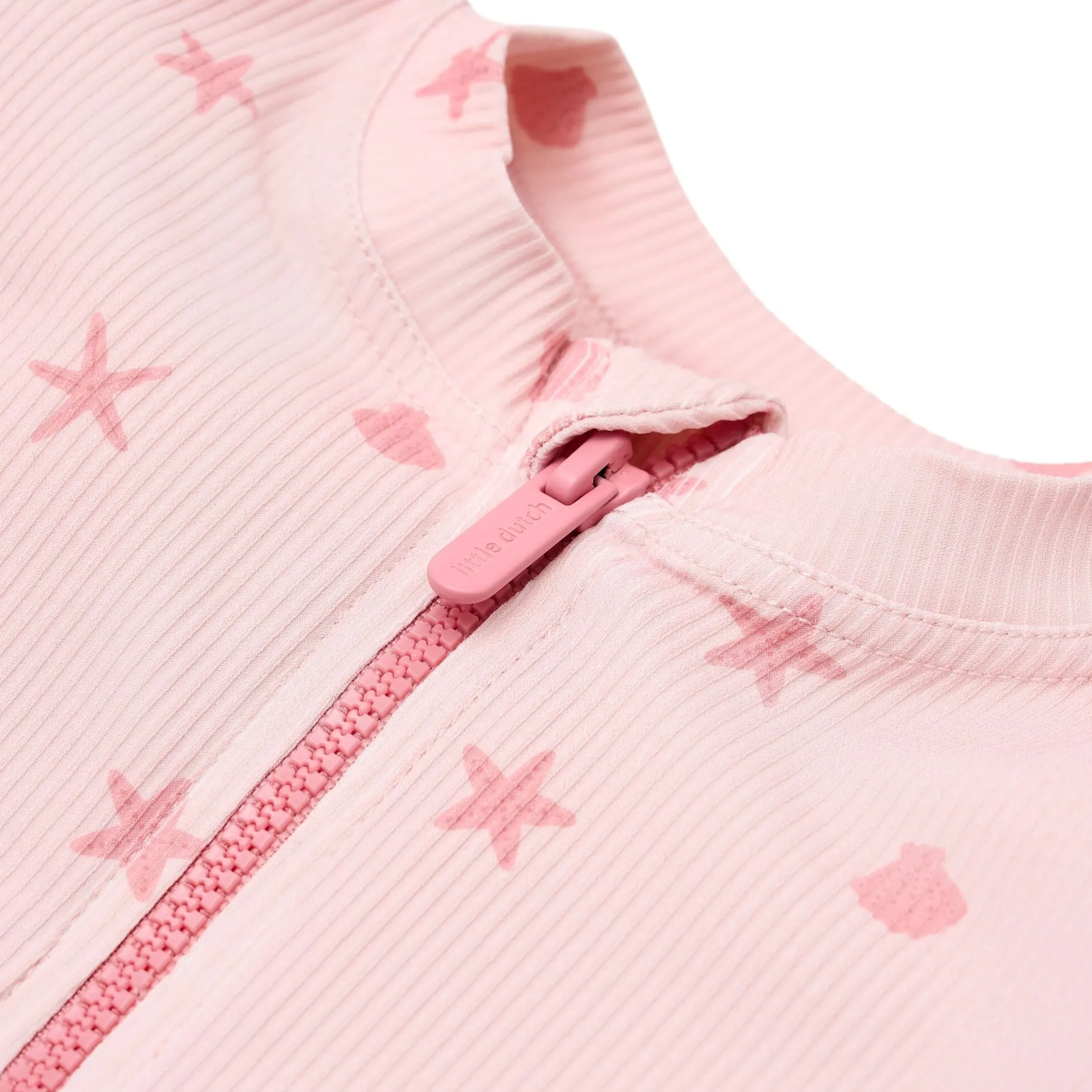 Zwemshirt korte mouw - Roze - Dreamy Seashells