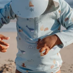 Zwemshirt lange mouw - UPF 40 - Groen - Ocean Friends
