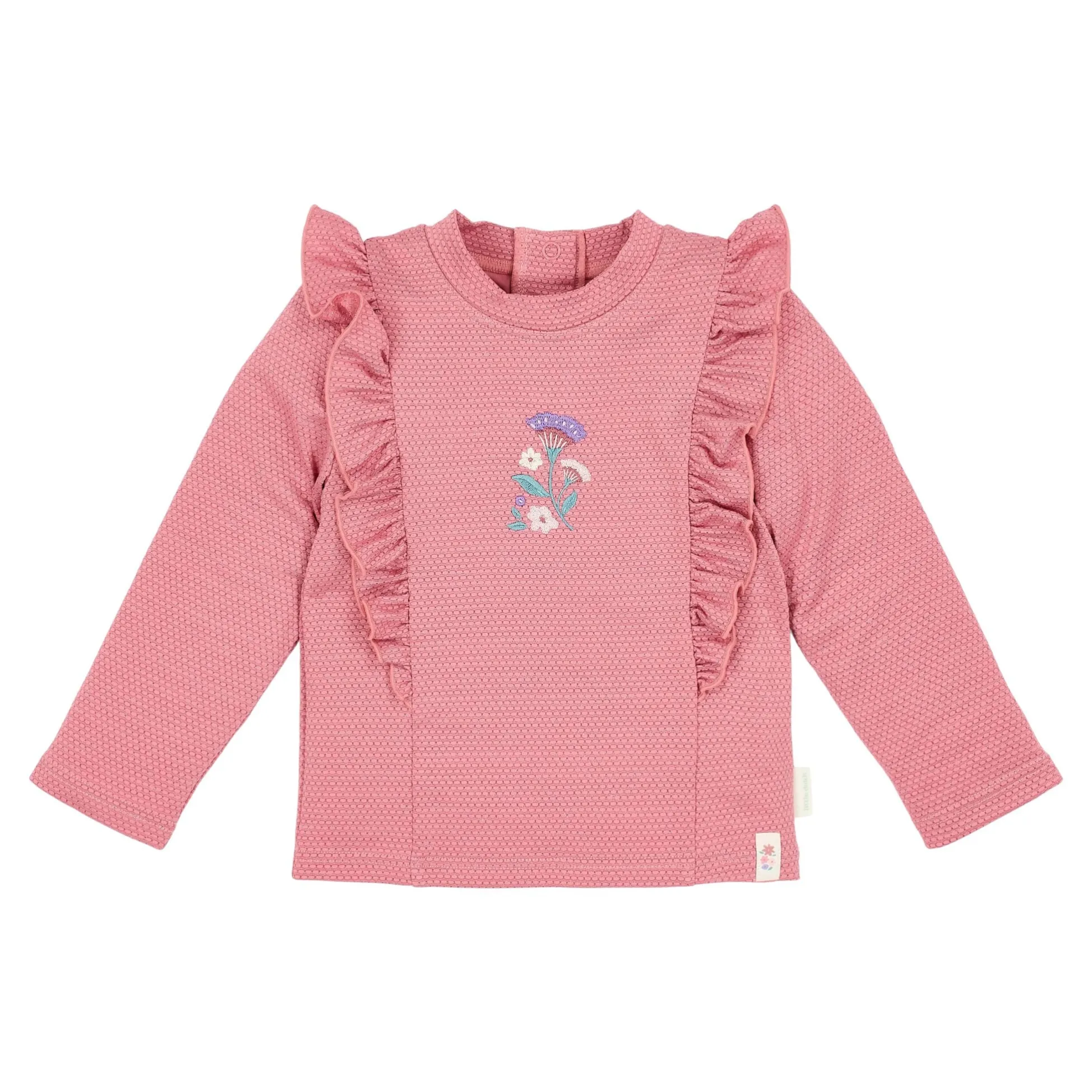 Zwemshirt lange mouw - UPF 40 - Roze